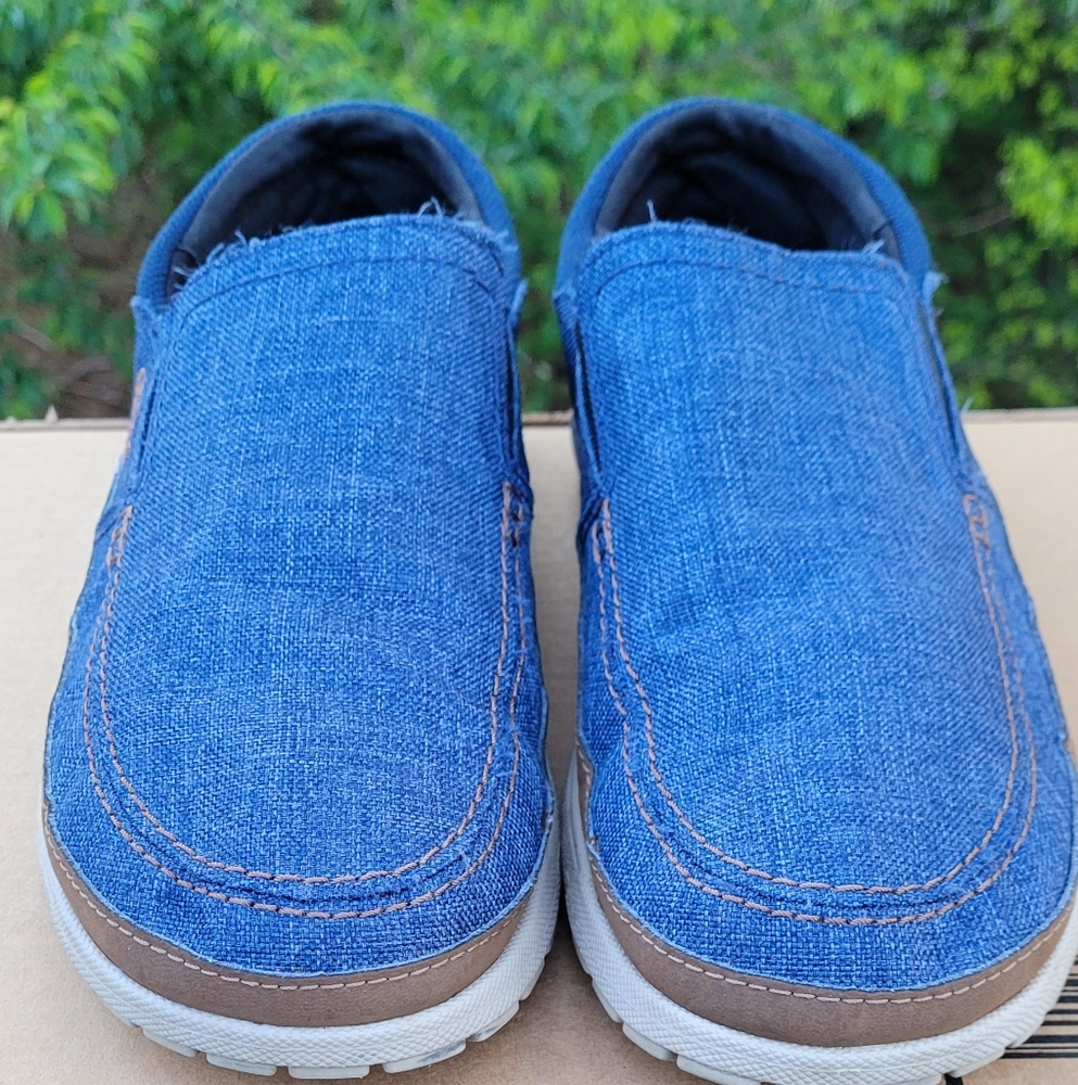 Crocs™Men's Blue Santa Cruz Playa Slip-on Size 11